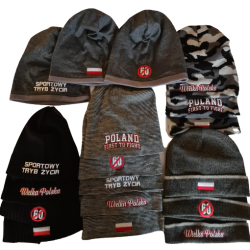 Dwukolorowa czapka Wielka Polska