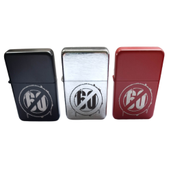 Srebrna zapalniczka benzynowa anty 60