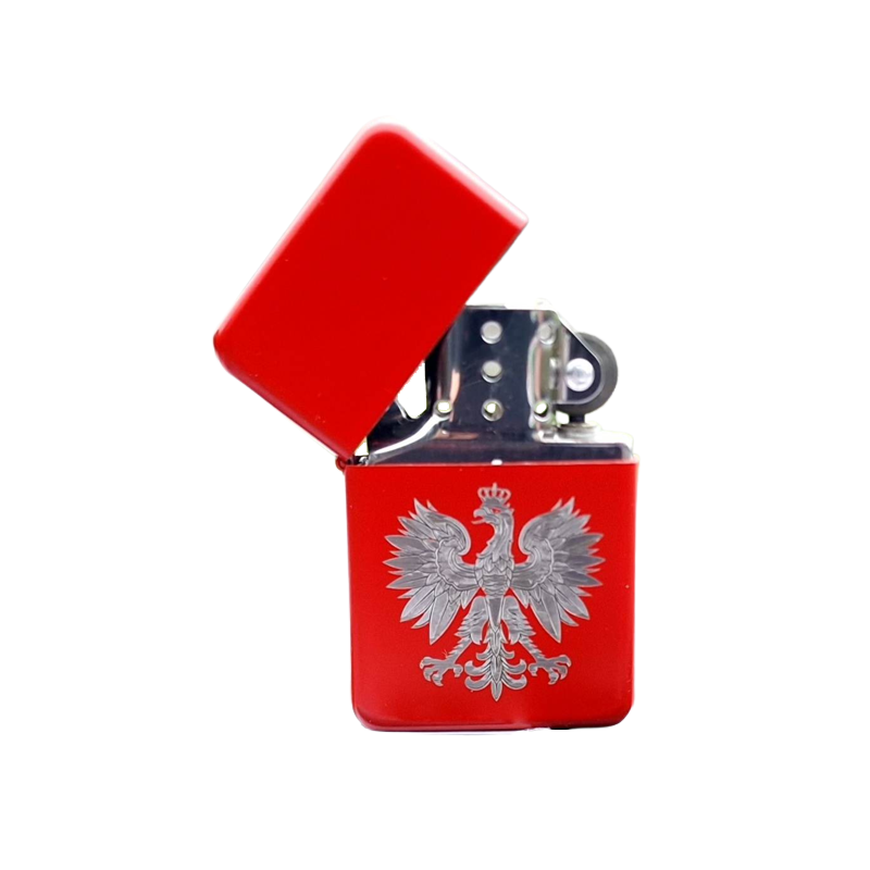 Zapalniczka patriotyczna ORZEŁ czerwona