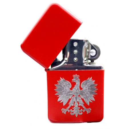 Zapalniczka patriotyczna ORZEŁ czerwona