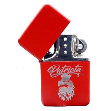Zapalniczka PATRIOTA czerwona