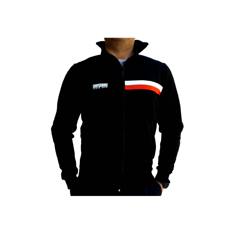 Bluza Patriota czarna stójka