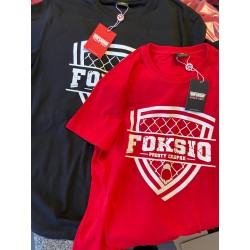 Czerwona koszulka FOKSIO - PROSTY CHŁOPAK