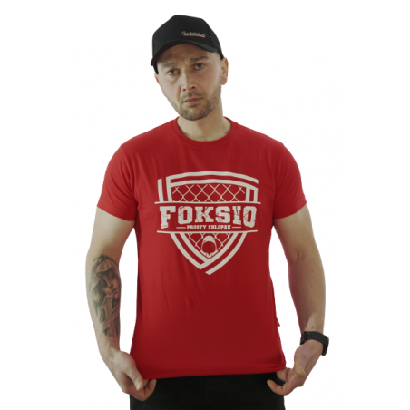 Czerwona koszulka FOKSIO - PROSTY CHŁOPAK