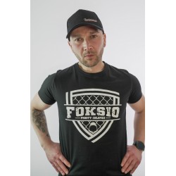 Czarna koszulka FOKSIO - PROSTY CHŁOPAK