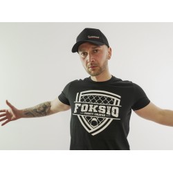 Czarna koszulka FOKSIO - PROSTY CHŁOPAK