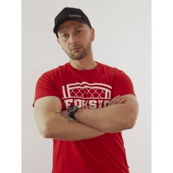 Czerwona koszulka FOKSIO - PROSTY CHŁOPAK