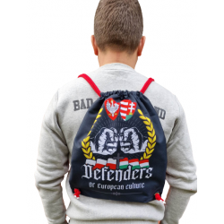 Worek i Plecak 2w1 - workoplecak DEFENDERS OF EUROPEAN CULTURE