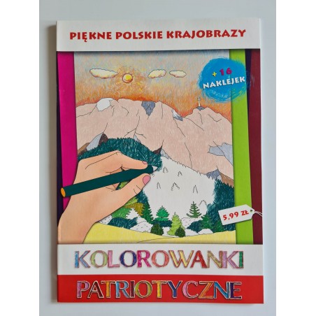 Kolorowanka patriotyczna - PIĘKNE POLSKIE KRAJOBRAZY