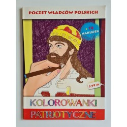 Kolorowanka patriotyczna - POCZET WŁADCÓW POLSKICH