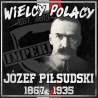 Vlepki Wielcy Polacy - JÓZEF PIŁSUDSKI