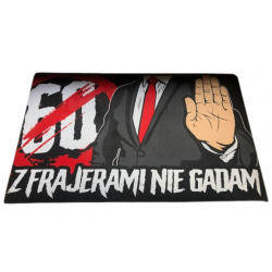 Wycieraczka z FRAJERAMI NIE GADAM