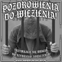 Vlepki POZDROWIENIA DO WIĘZIENIA