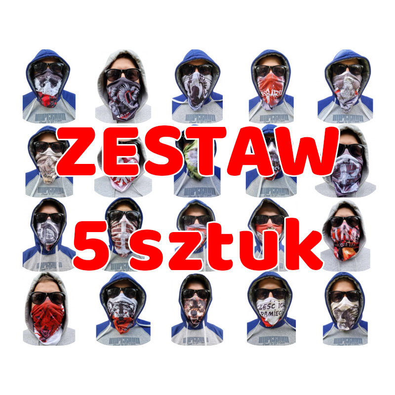 Zestaw 5 kominów