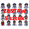 Zestaw 5 kominów