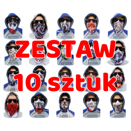 Zestaw 10 kominów