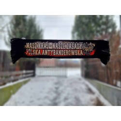 Mini szalik samochodowy NASZ KRAJ NASZE ZASADY