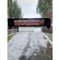Mini szalik samochodowy NASZ KRAJ NASZE ZASADY