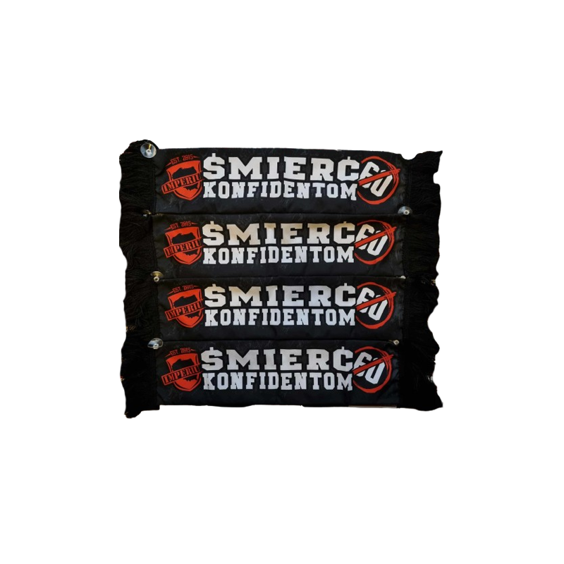 Mini szalik samochodowy ŚMIERĆ KONFIDENTOM