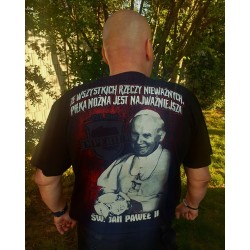 Koszulka JAN PAWEŁ II - ZŁO DOBREM ZWYCIĘŻAJ