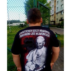 Koszulka JAN PAWEŁ II - ZŁO DOBREM ZWYCIĘŻAJ