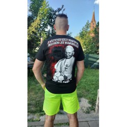 Koszulka JAN PAWEŁ II - ZŁO DOBREM ZWYCIĘŻAJ
