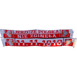 Szalik JESZCZE POLSKA NIE ZGINĘŁA 11.11.1918