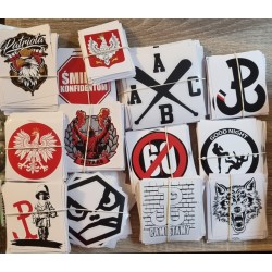 Naklejka samochodowa KOTWICA POLSKA WALCZĄCA PW