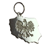 Srebrna zawieszka Orzeł POLSKA