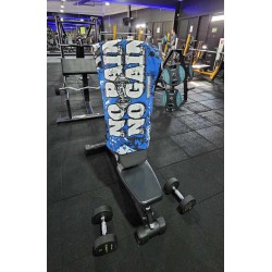 Ręcznik NO PAIN NO GAIN niebieski mały