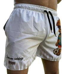 Krótkie spodenki IMPERIUM HOLIDAYS Z MISIEM | Sklep Imperium