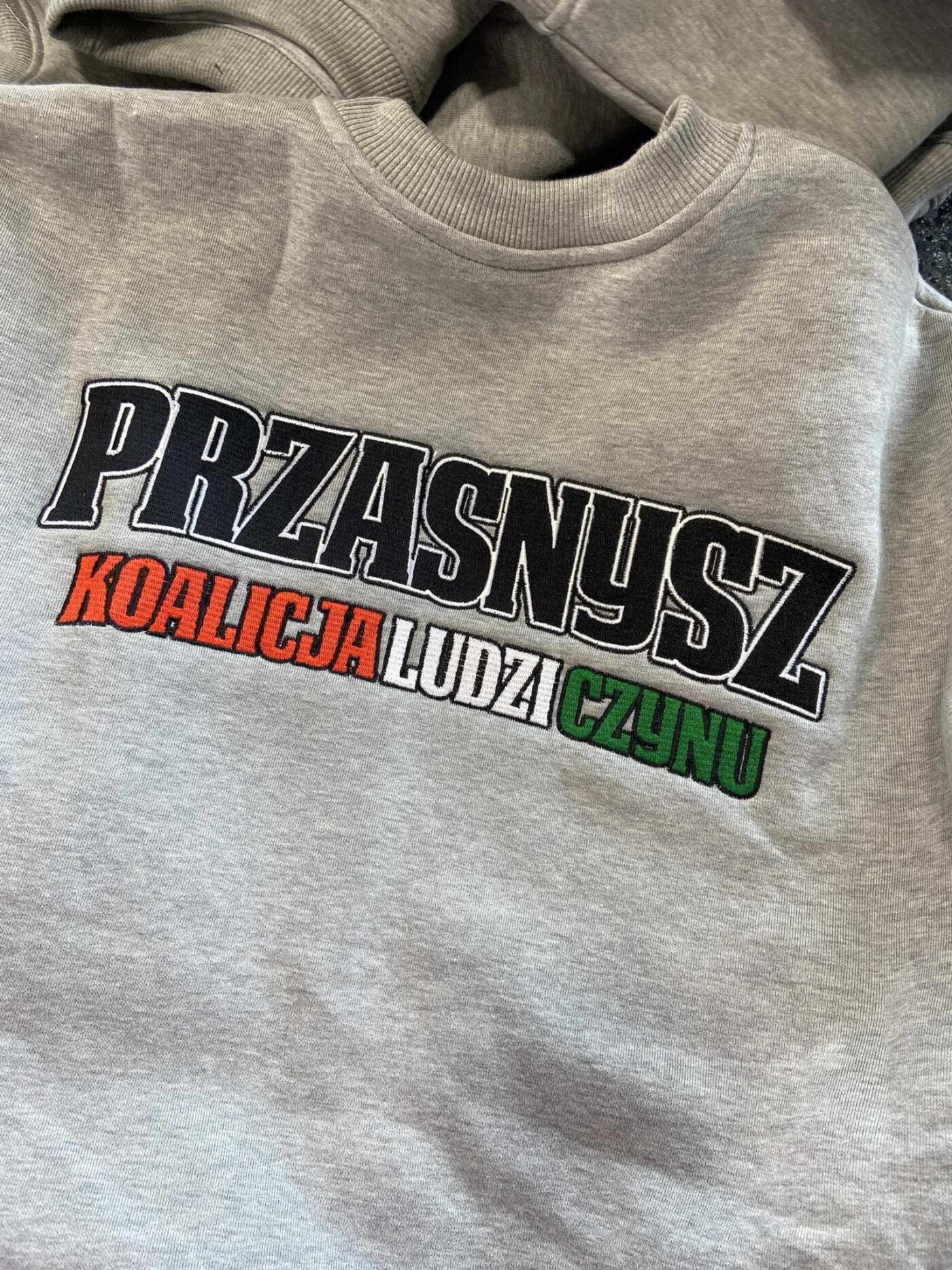 Bluzy - przykład realizacji produkcyjnej