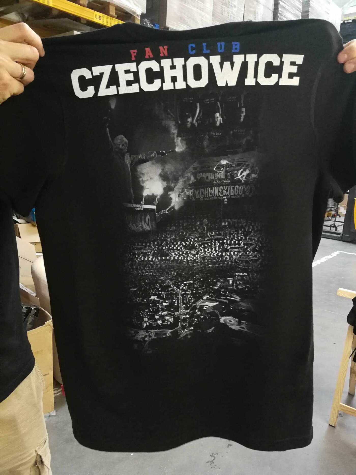 Koszulki - przykład realizacji produkcyjnej