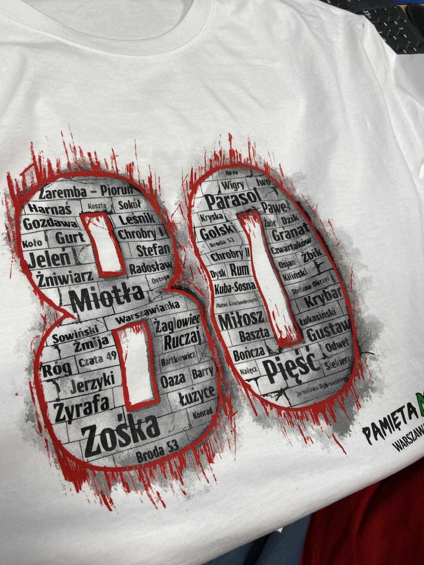 Koszulki - przykład personalizacji i wykonania