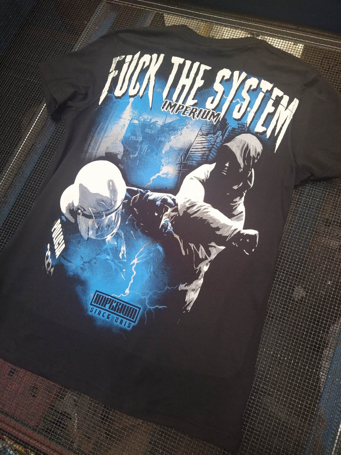Produkcja koszulki - wybrane wykonanie