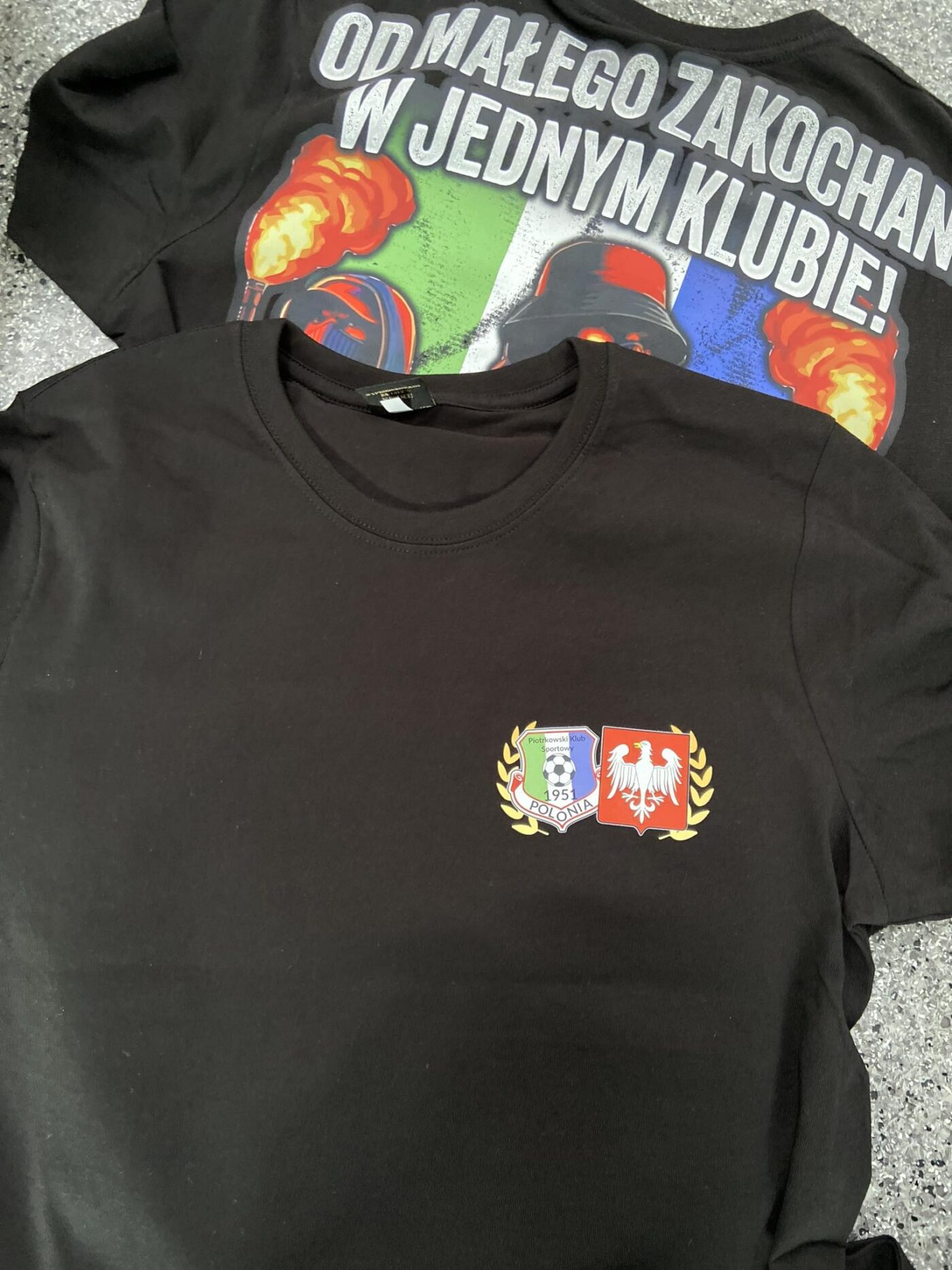 Produkcja koszulki - wybrane wykonanie