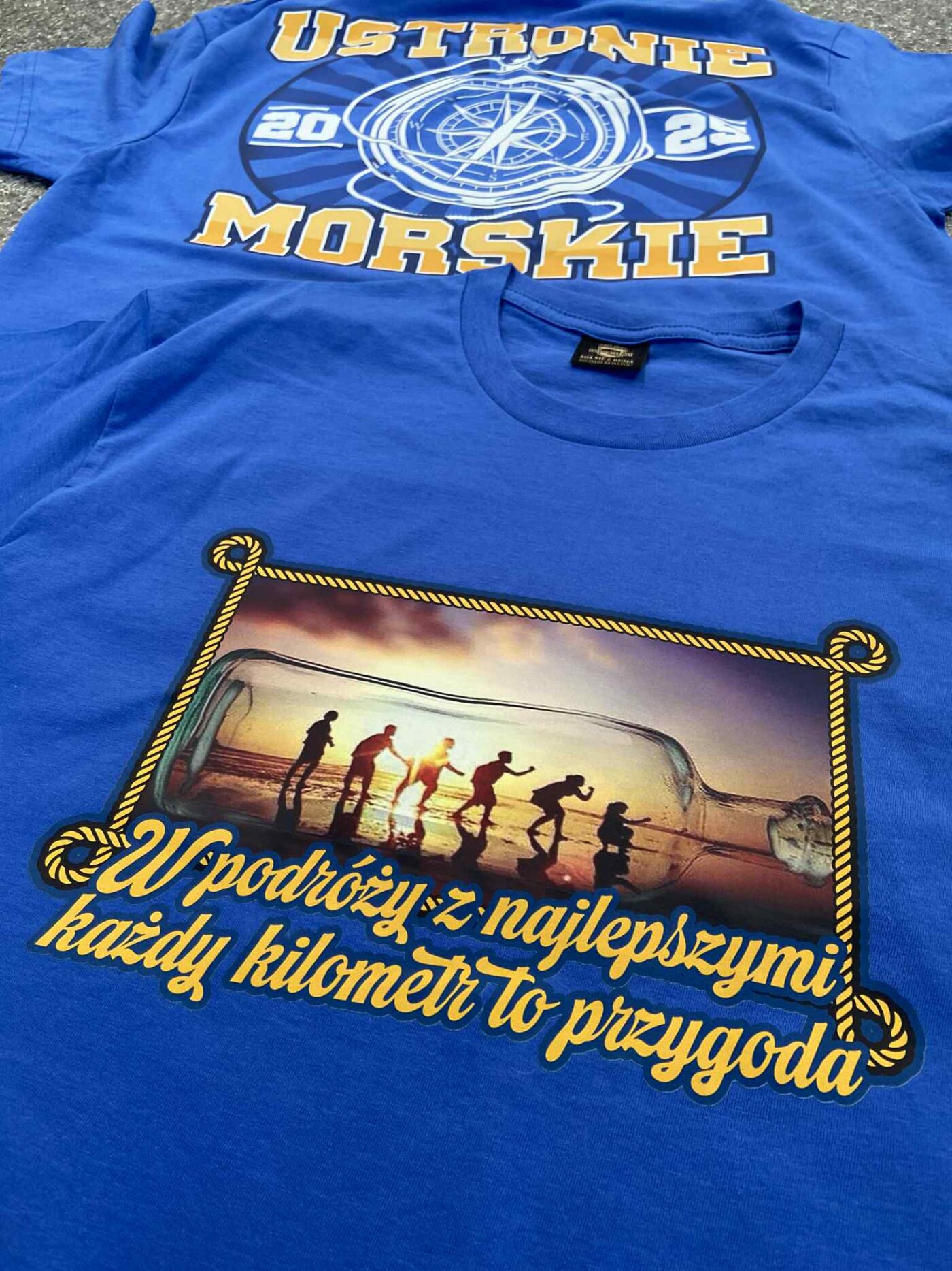 Koszulki na zamówienie - przykład produkcji