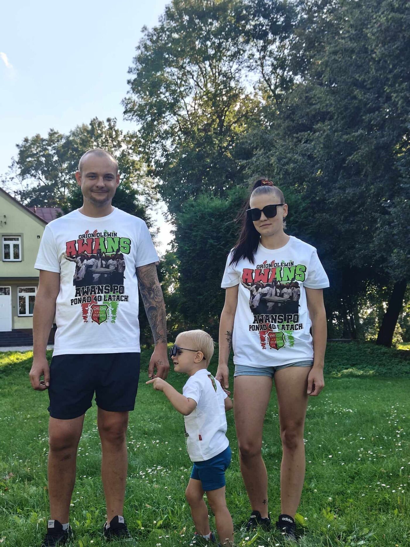 Produkcja koszulki - wybrane wykonanie