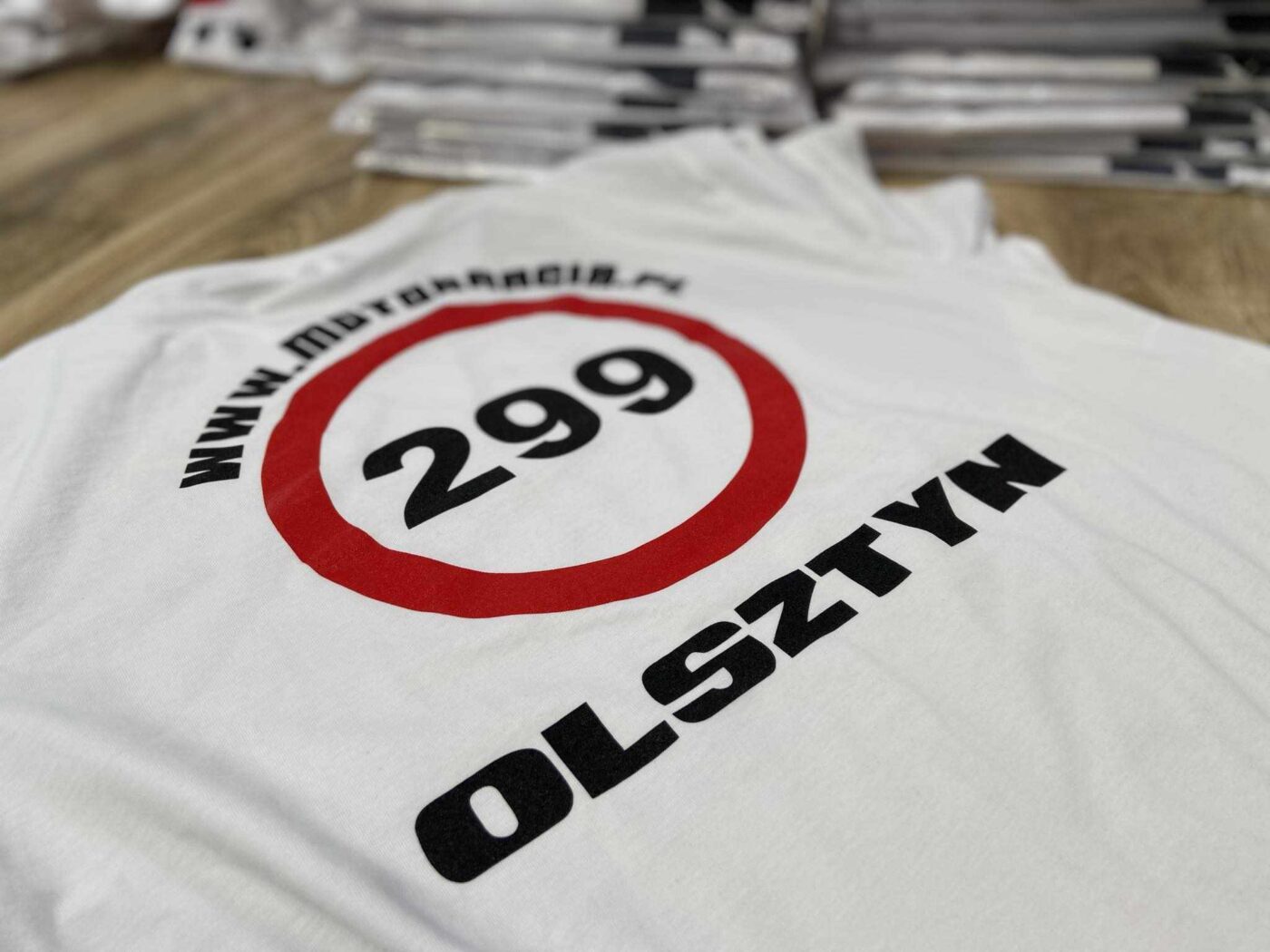 Produkcja koszulki - wybrane wykonanie