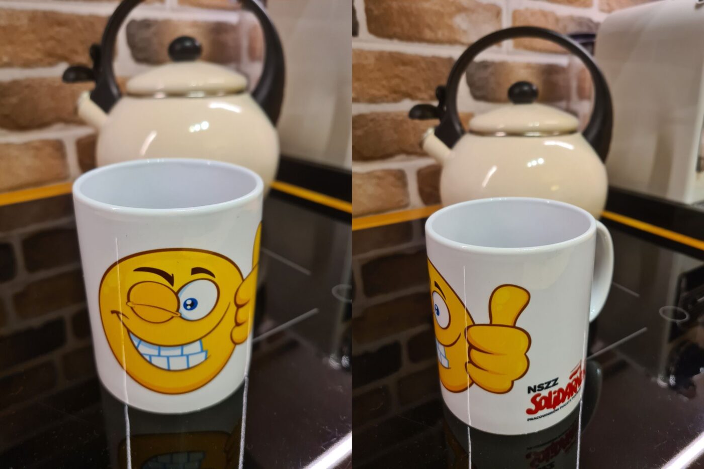 Kubki - przykład personalizacji i wykonania