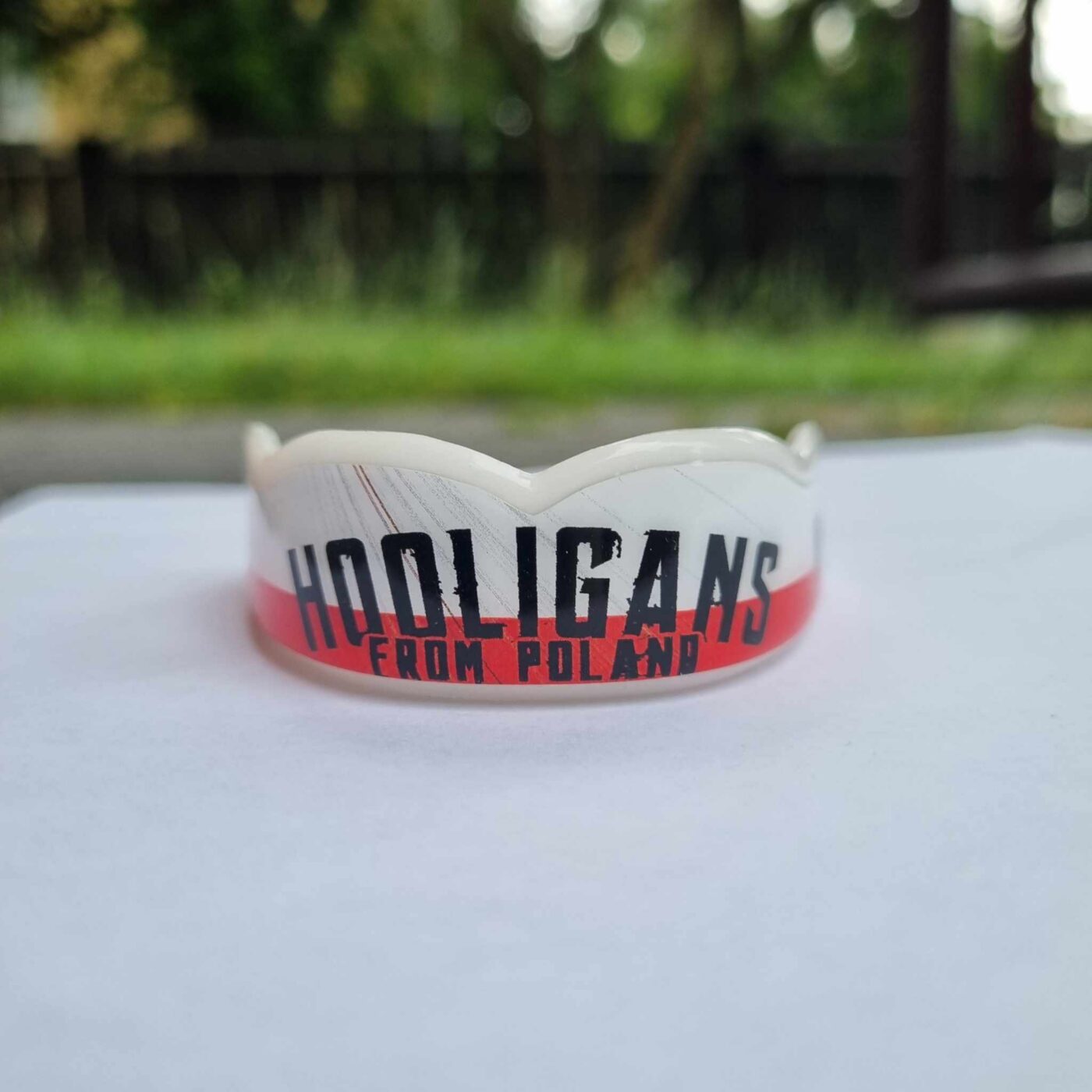 Ochraniacze na zęby - przykład personalizacji i wykonania
