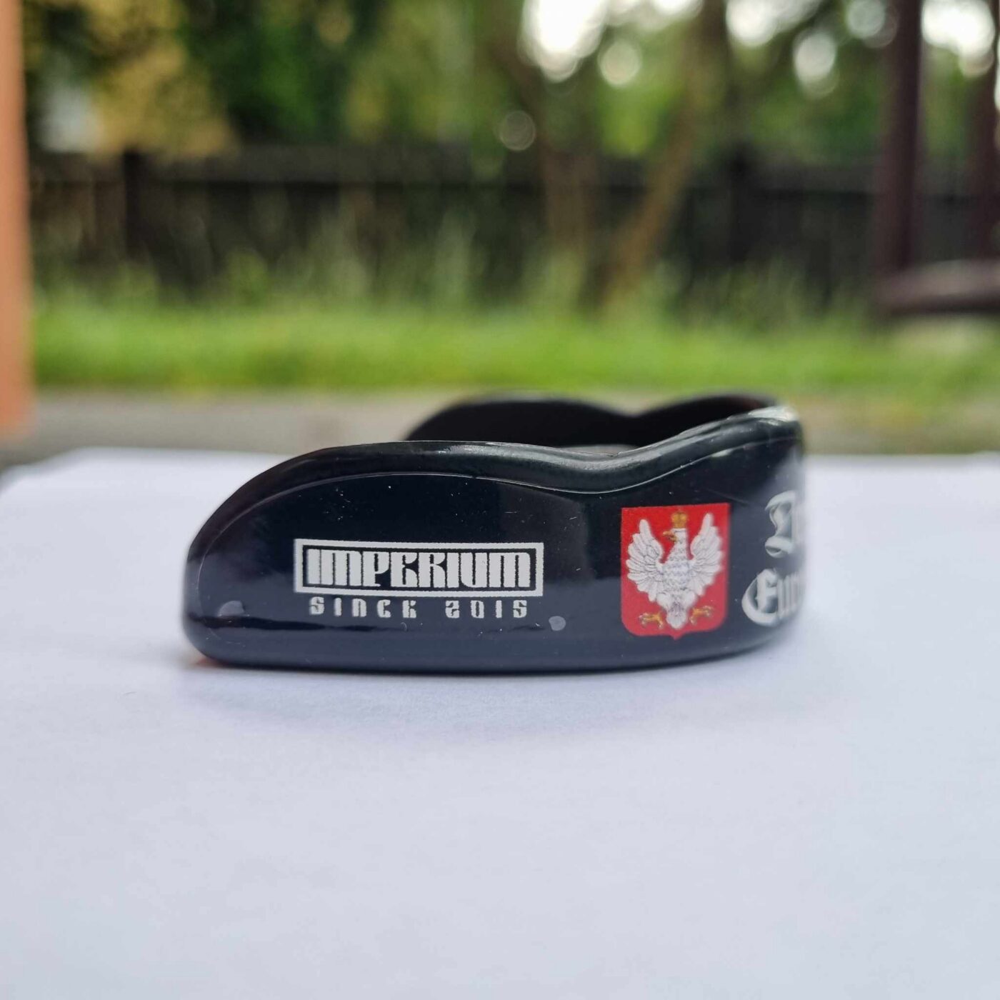 Ochraniacze na zęby - przykład realizacji produkcyjnej