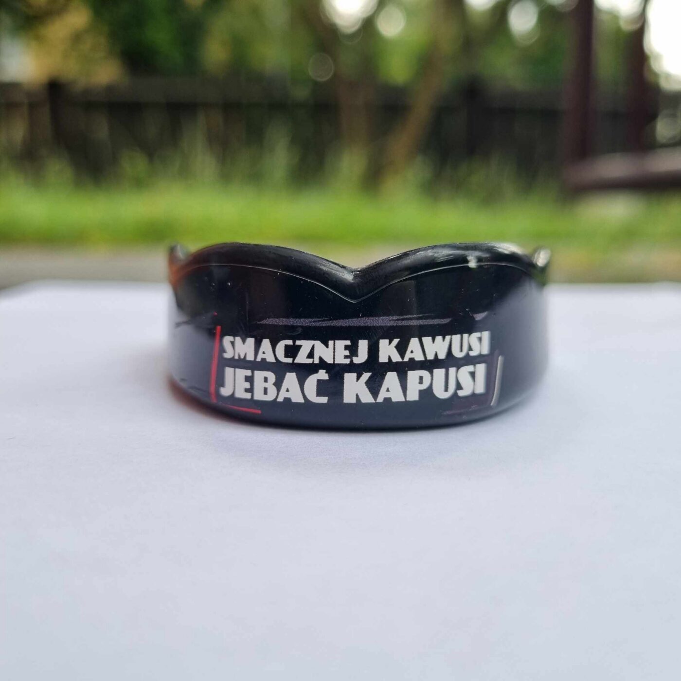 Ochraniacze na zęby - przykład personalizacji i wykonania