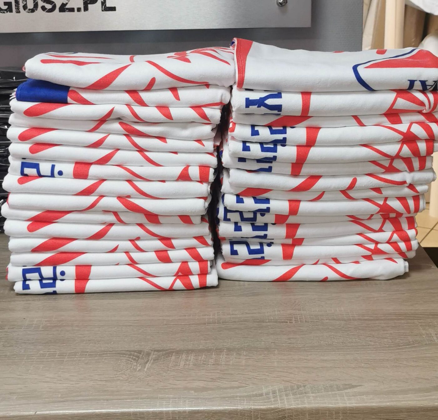 Ręczniki - przykład realizacji produkcyjnej