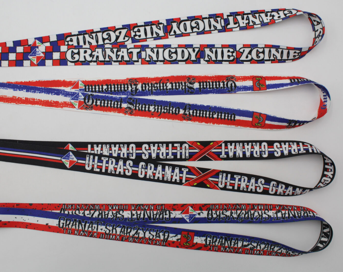 Smycze - przykład personalizacji i wykonania