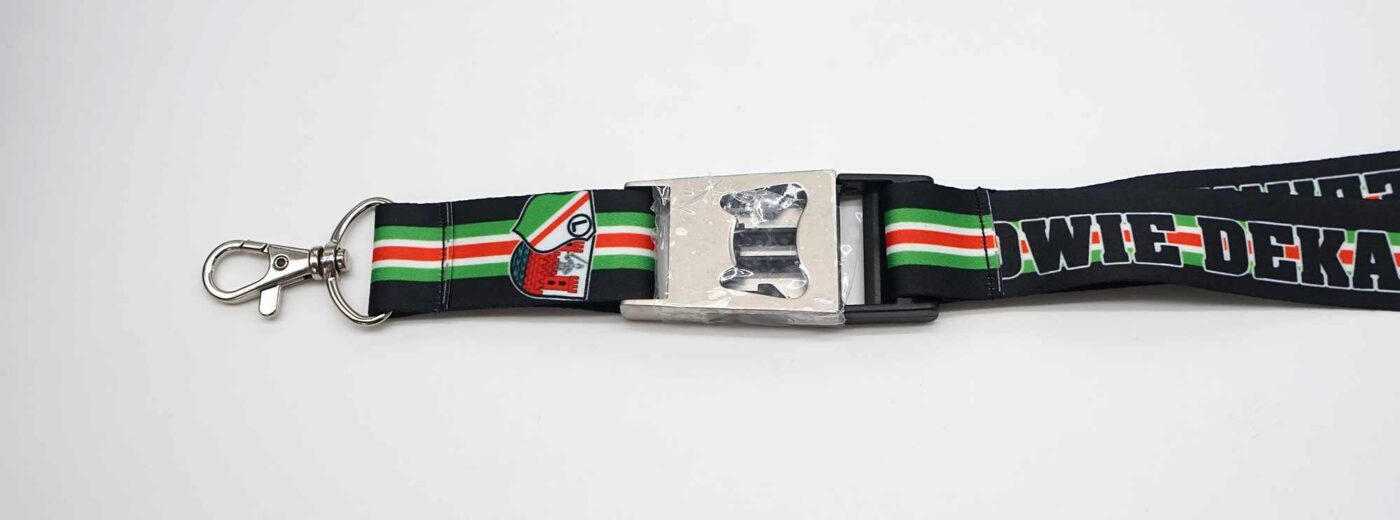 Smycze - przykład personalizacji i wykonania