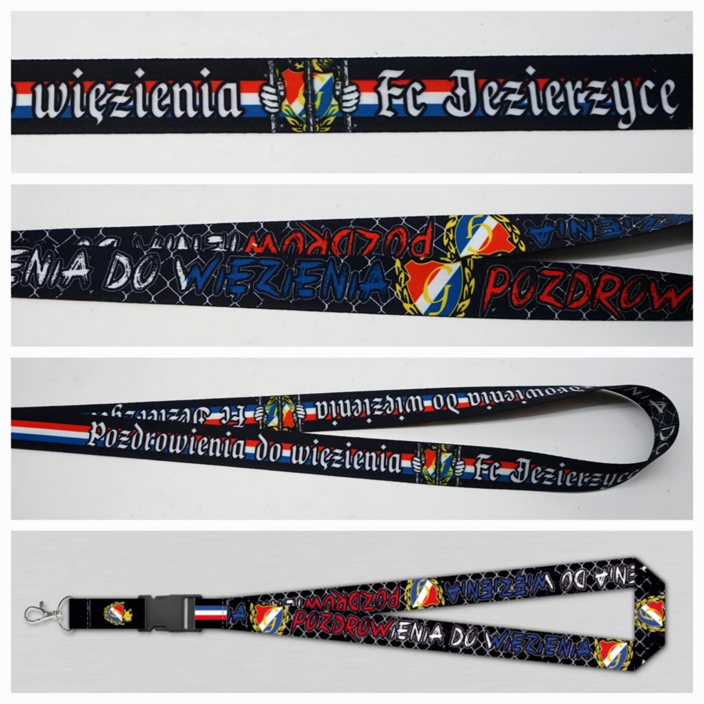 Smycze - przykład personalizacji i wykonania