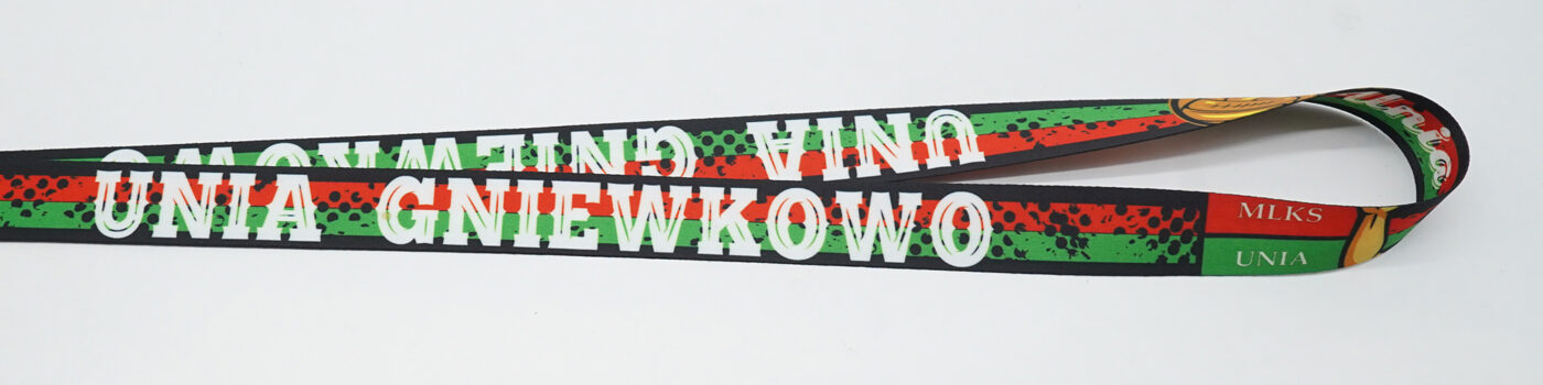 Smycze - przykład personalizacji i wykonania
