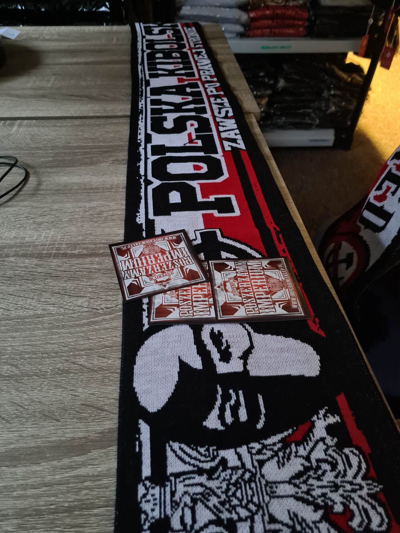 Szaliki - przykład realizacji produkcyjnej