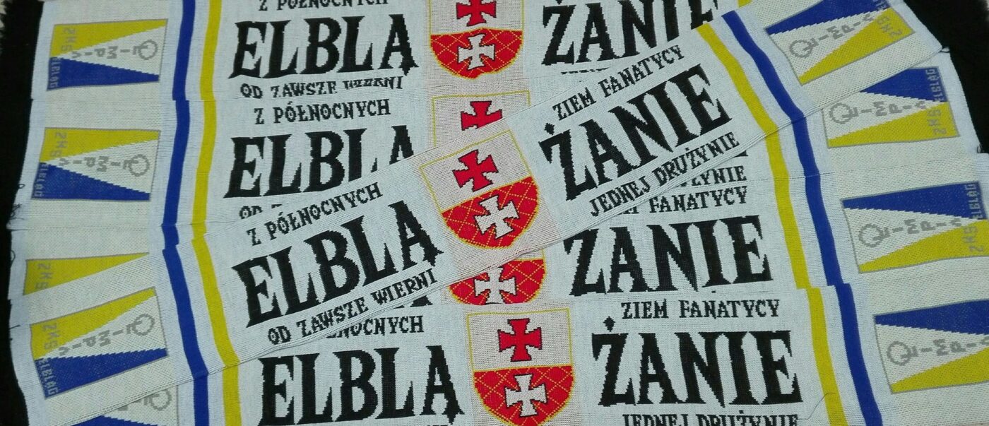 Szaliki - przykład personalizacji i wykonania
